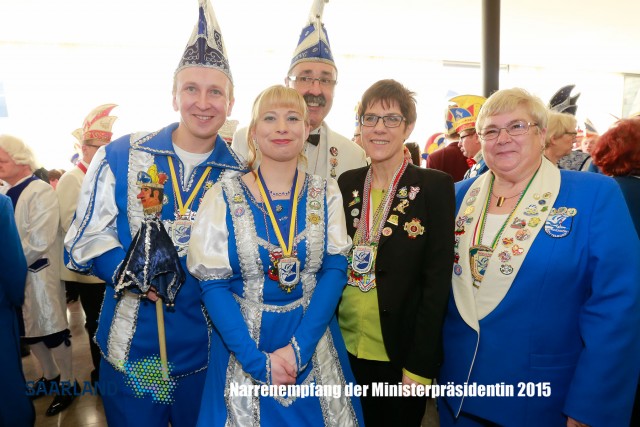Unser Prinzenpaar in der Staatskanzlei