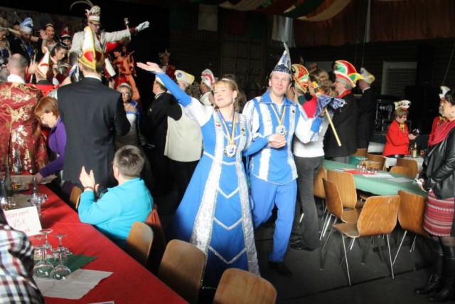 Unser Prinzenpaar beim Prinzenfrühstück