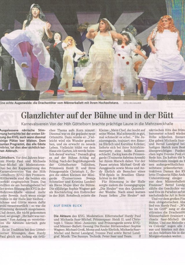 So stand es in der SZ