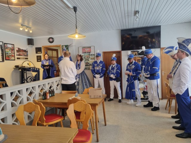 Schichtwechsel der Kohlengarde