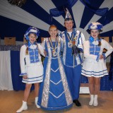 Prinzenpaar mit Garde