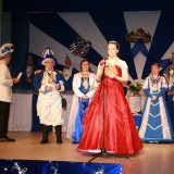 Prinzenpaare auf der Bühne